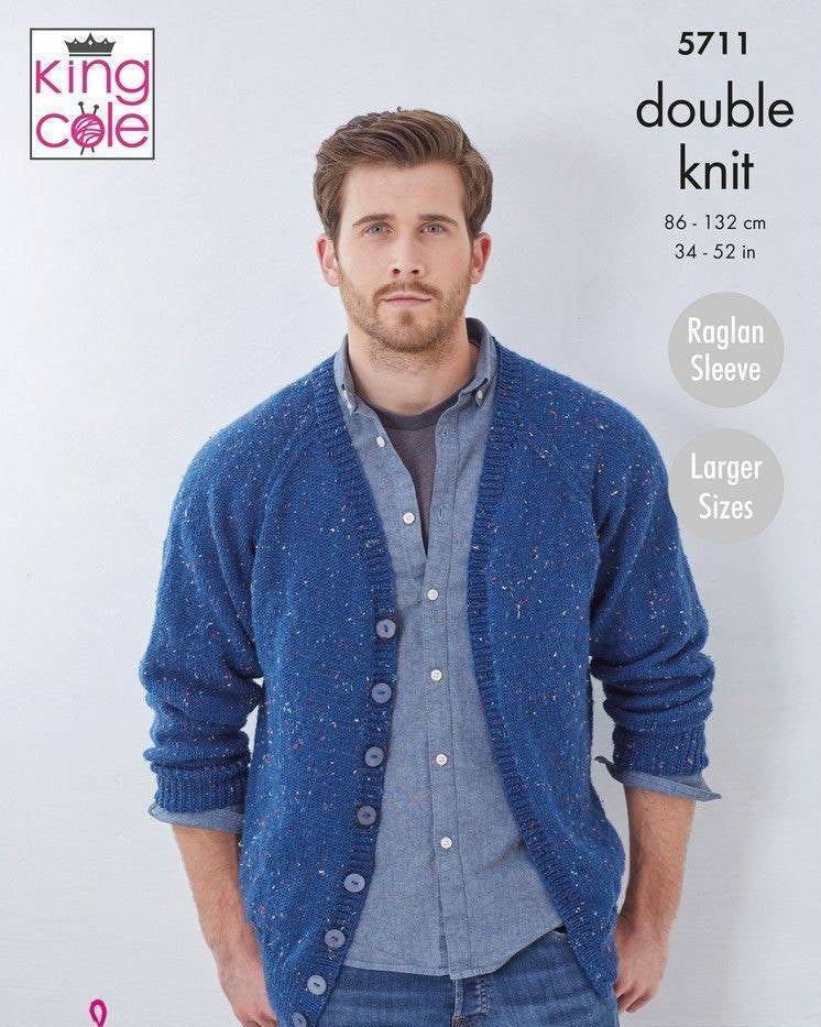DK Cardigan and sweater pattern from King Cole