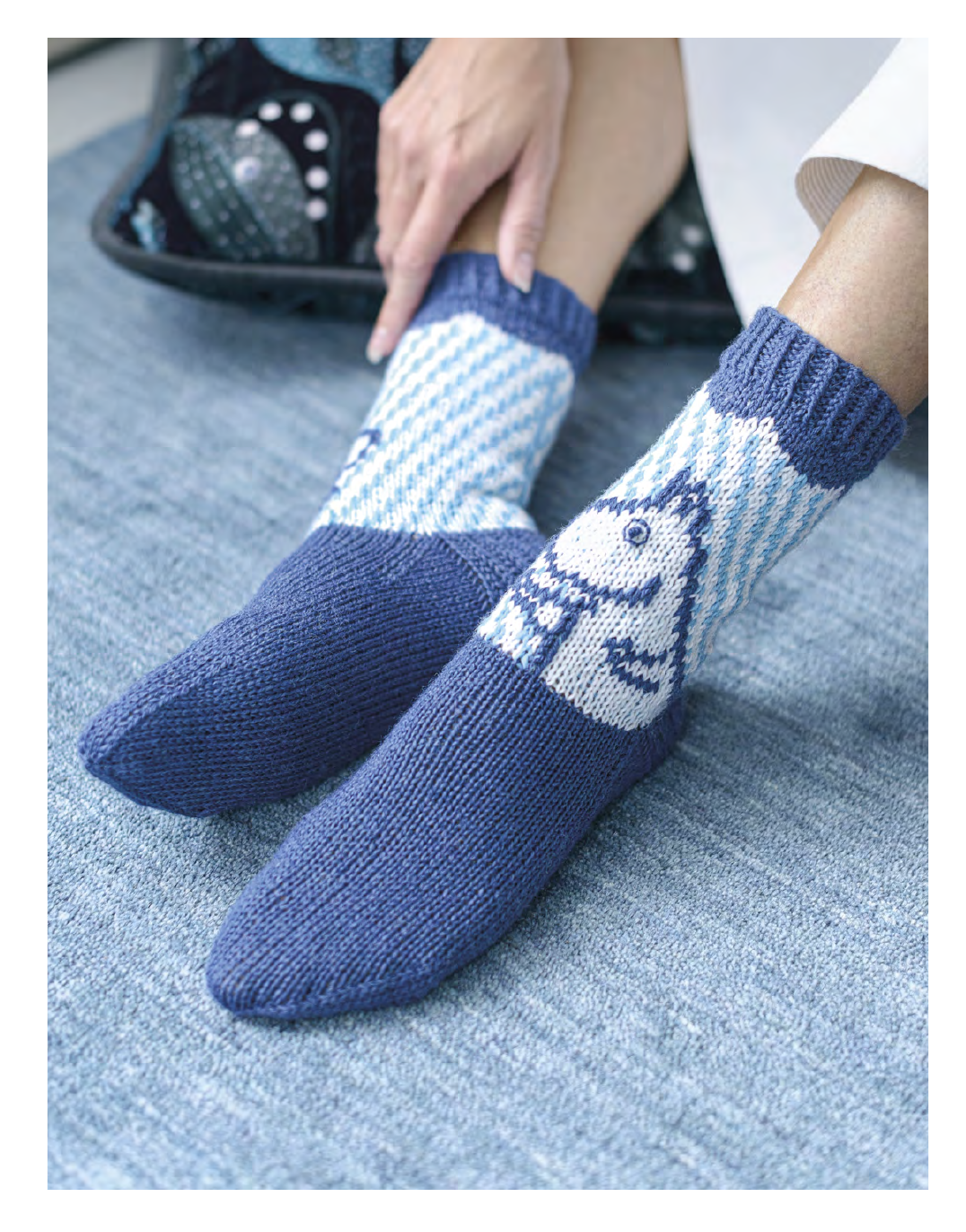 Knitted Moomin Socks Book | Moomin