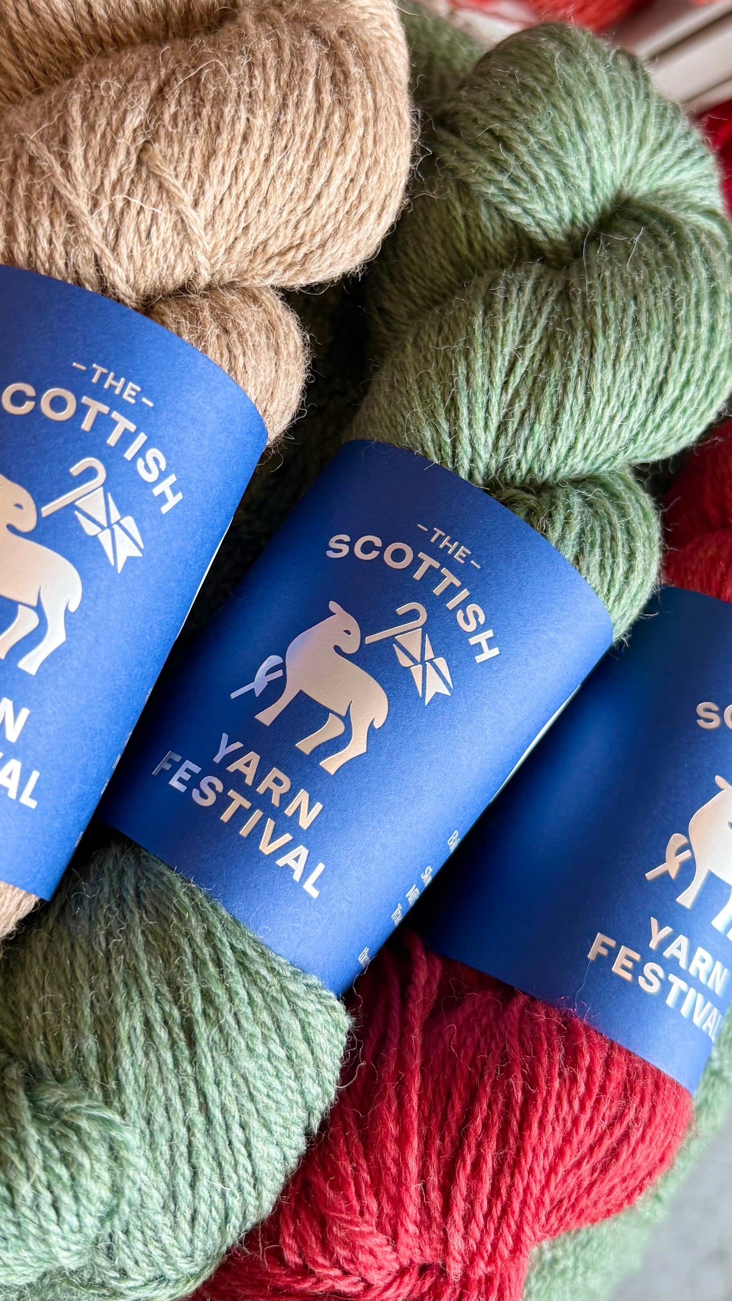 The Scottish Yarn Festival official yarn