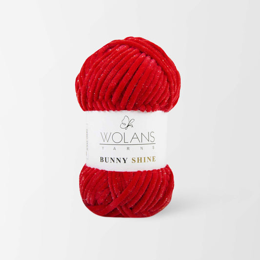 Wolans bunny SHINE | Chunky chenille