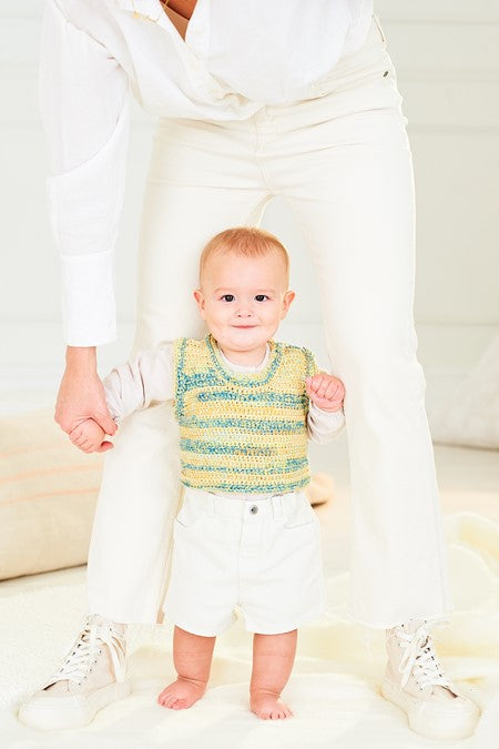 DK Crochet sweater & Tank pattern | 10161