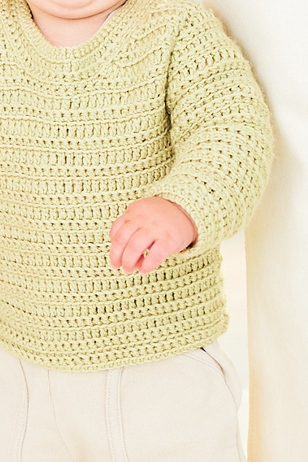 DK Crochet sweater & Tank pattern | 10161