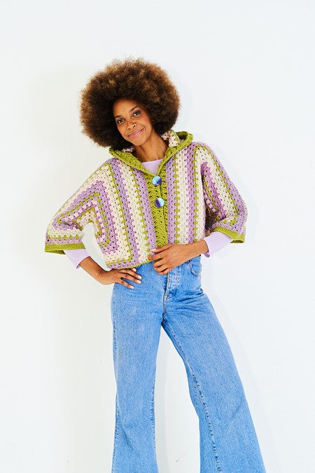 Chunky crochet sweater & cardigan patterns from Stylecraft | 10178
