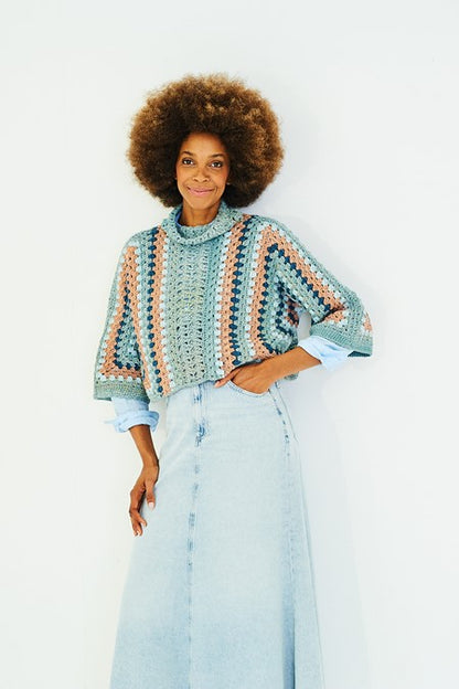 Chunky crochet sweater & cardigan patterns from Stylecraft | 10178