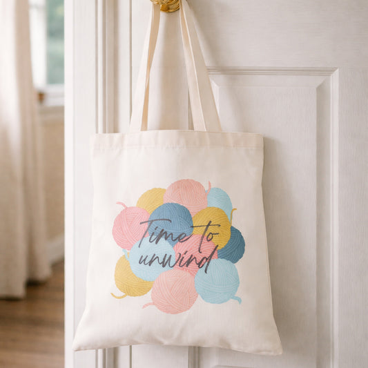 Knit & Crochet Tote bag shoppers