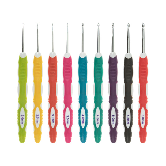 Milward Soft-Grip Crochet hook set