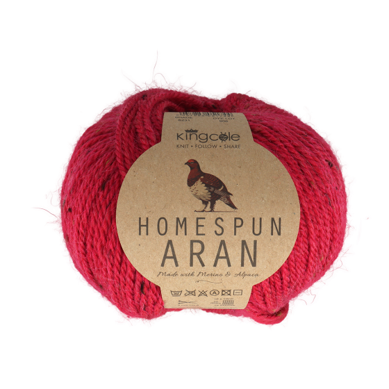 Homespun Aran from king Cole
