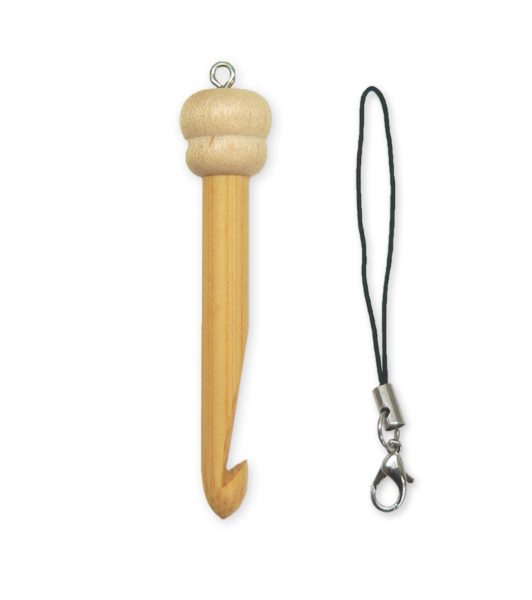 Seeknit Mini Bamboo Crochet Hook With Strap