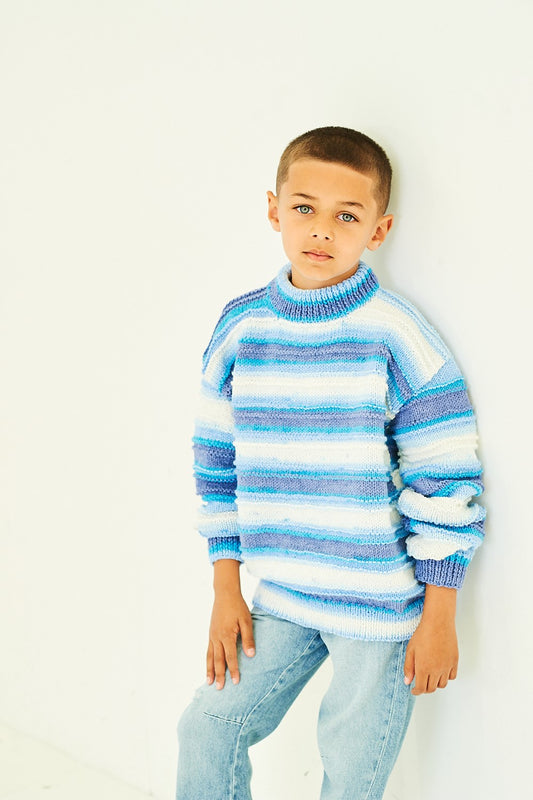 Children’s DK sweater patterns from Stylecraft | 10192