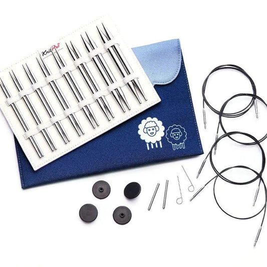 Nova Delux Interchangeable needle set from Knitpro