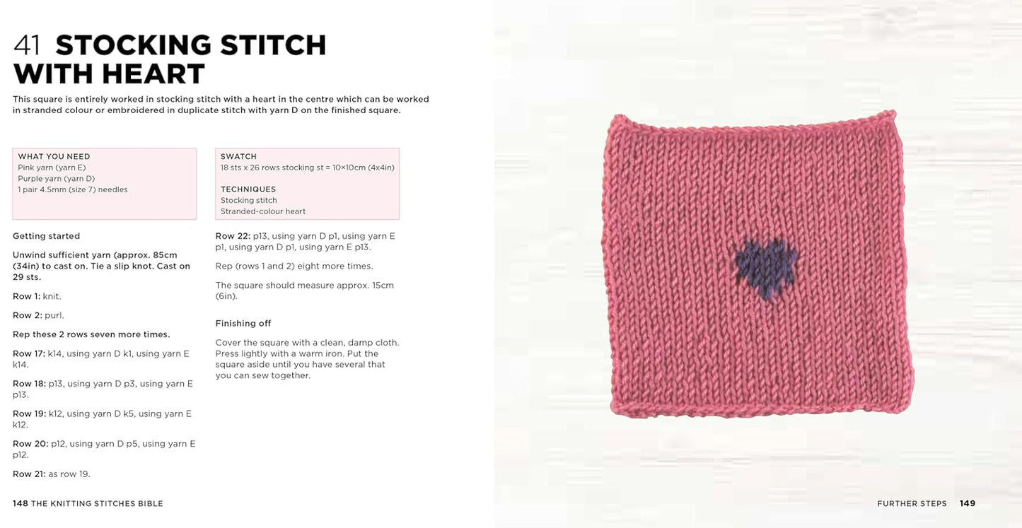 The Knitting Stitches Bible | Marabout Collectif