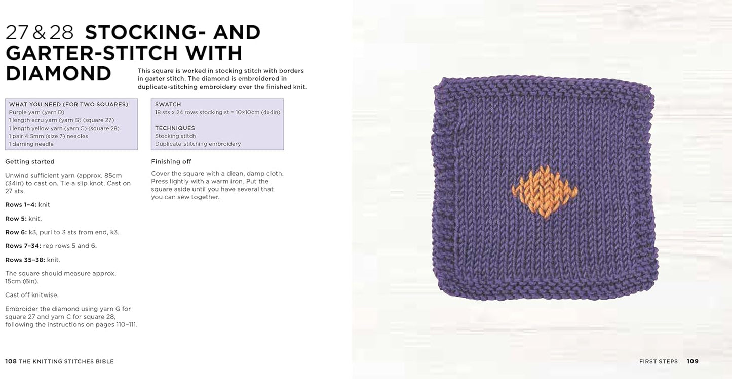 The Knitting Stitches Bible | Marabout Collectif
