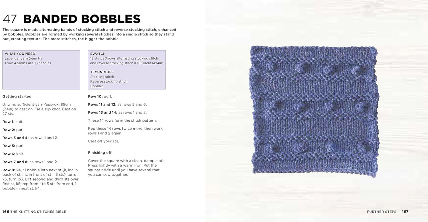 The Knitting Stitches Bible | Marabout Collectif