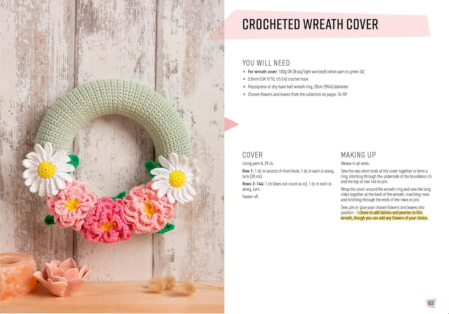 Twenty to Make: Flowers to Crochet | Sarah-Jane Hicks