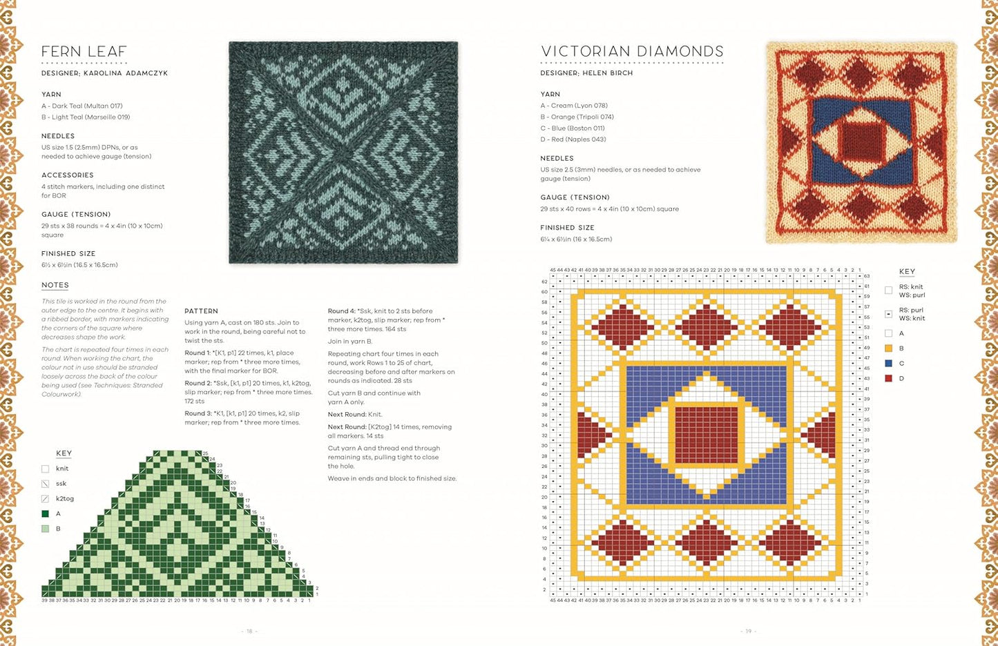 100 Knitted Tiles Book