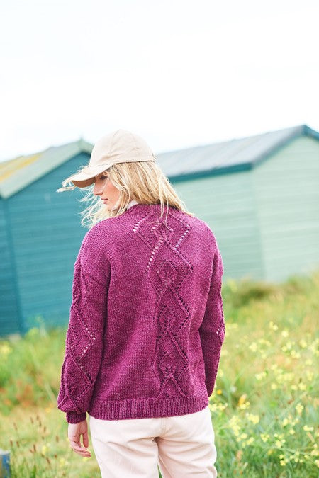 Chunky Lace Cardigan patterns | 9946