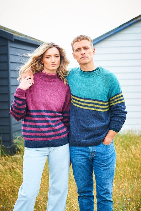DK sweater patterns from Stylecraft | 9954