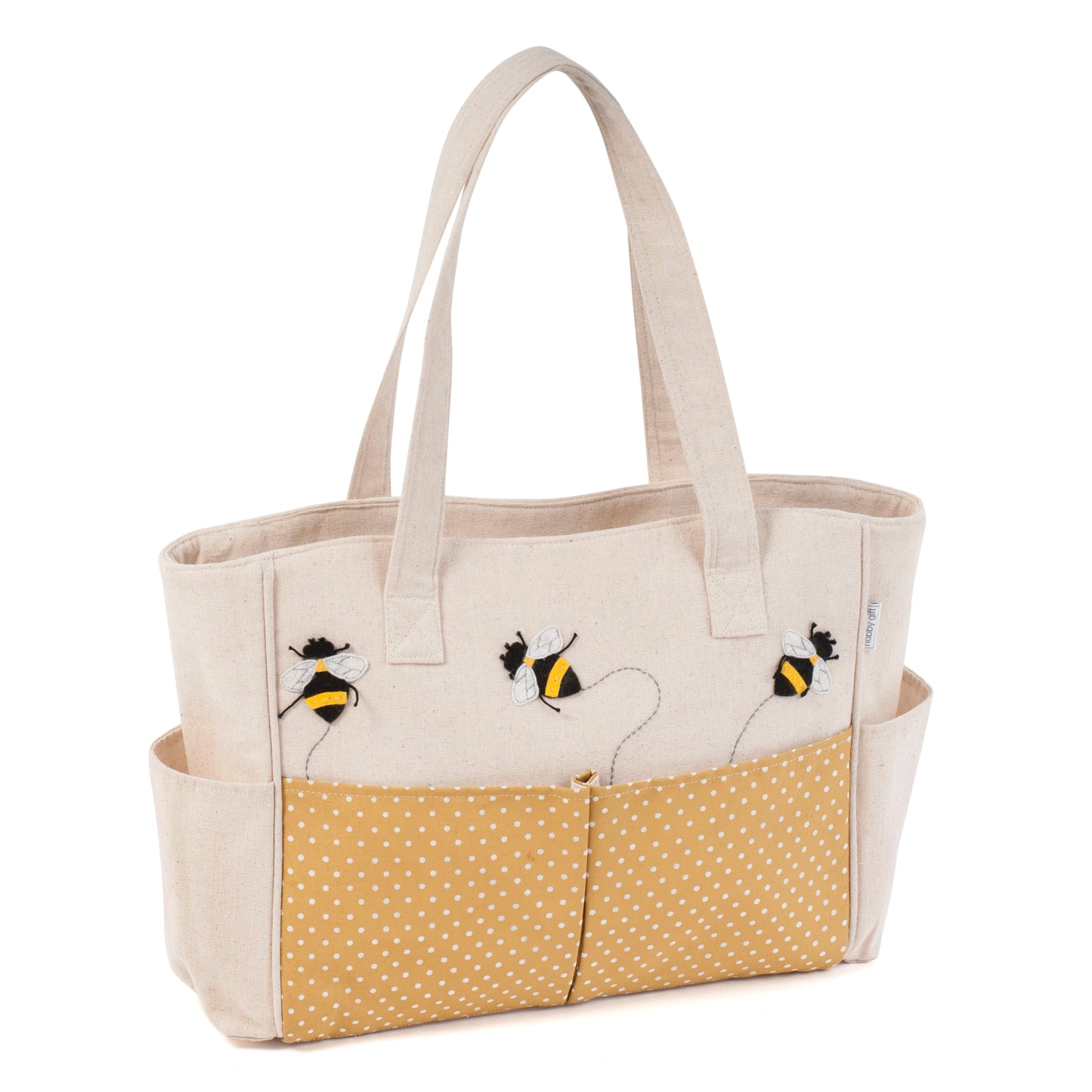 Bumble Bee project tote bag