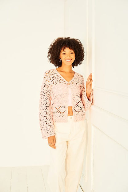 Aran Crochet cardigan | 10153