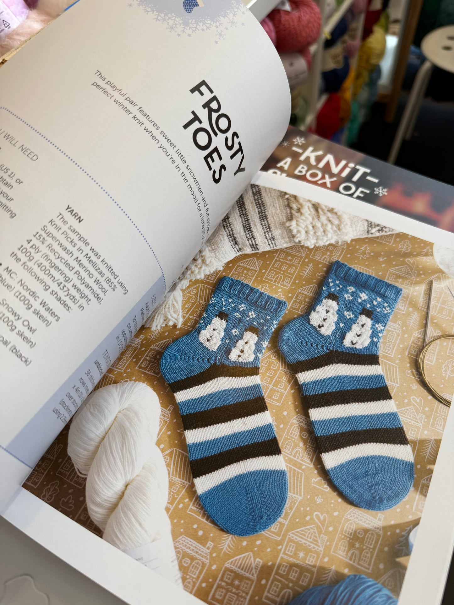 Knit a Box of Christmas Socks | Julie Ann Lebouthiller