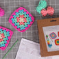 Beginners Crochet kit : Granny Squares