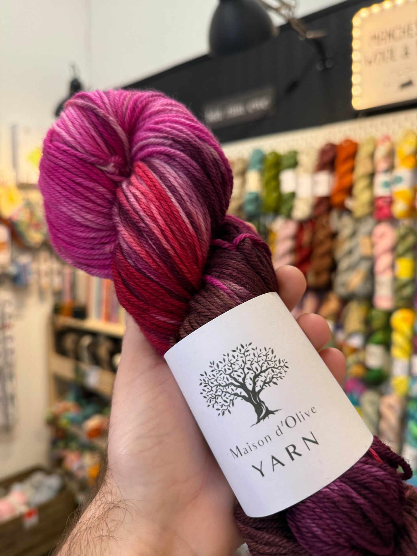 Merino DK from Maison d'Olive | Beetroot 012