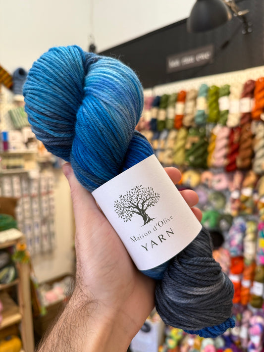 Merino DK from Maison d'Olive | Winter Blues 013