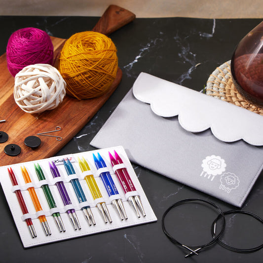 Trendz interchangeable needle set from KnitPro
