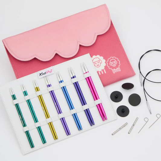 Zing interchangeable needle set from KnitPro | NORMAL midi set
