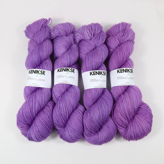 BFL 4PLY from KENIKSE yarns | Purple Hebe