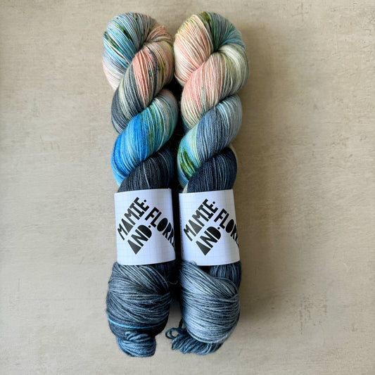 Sunset at Llanddona | Adventure Sock | Mamie & Florrie