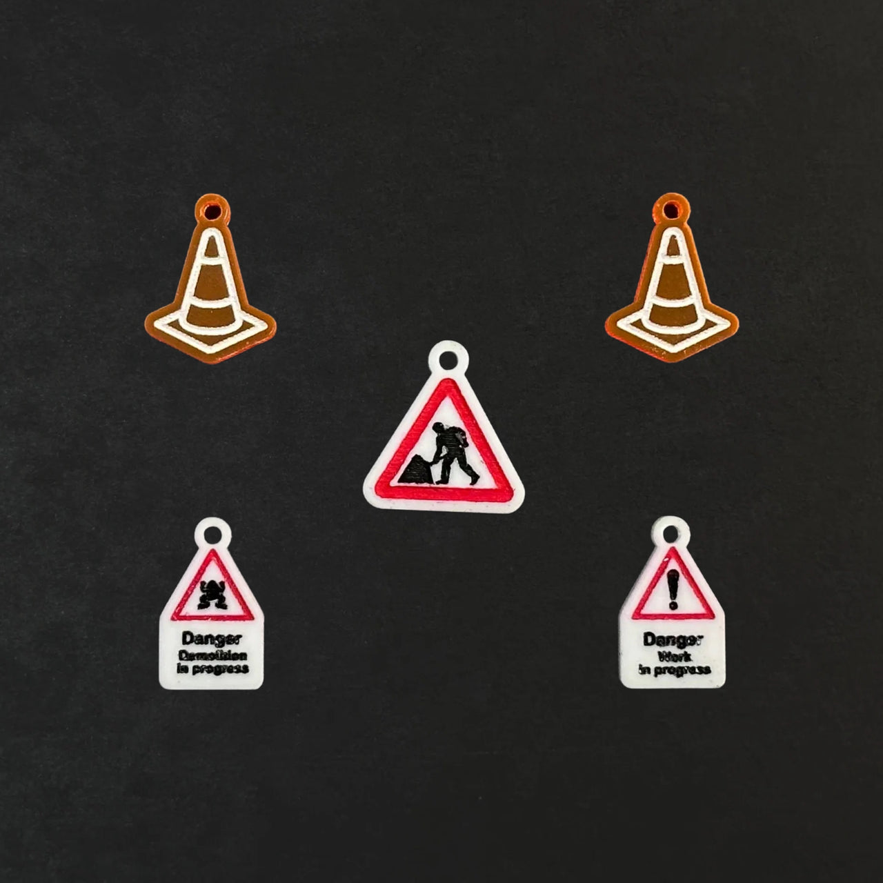 Work in Progress stitch marker set