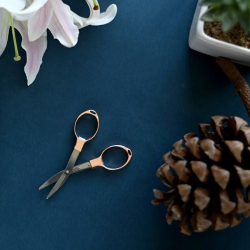 Knitpro Rosegold Folding Scissors