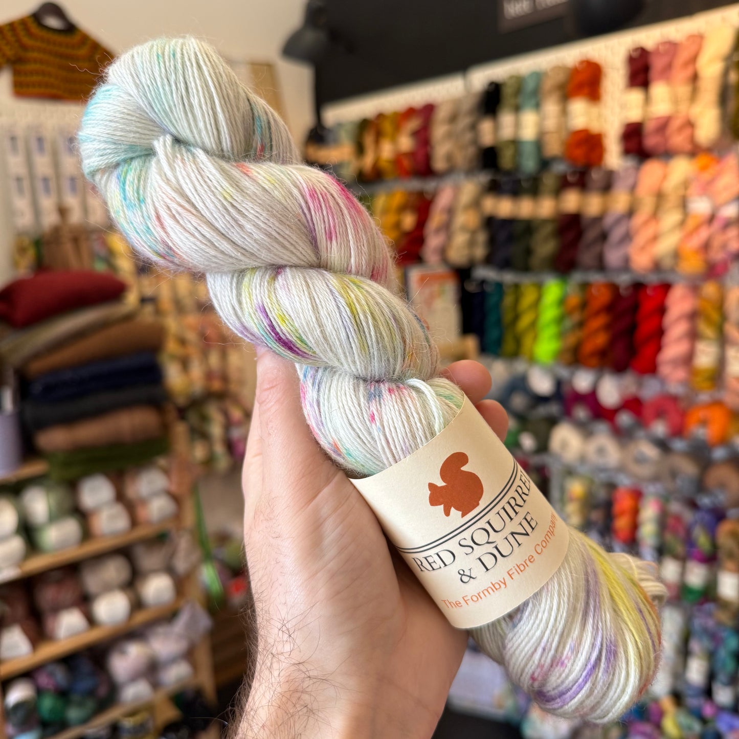 Baby Llama 4ply | Ink Splash