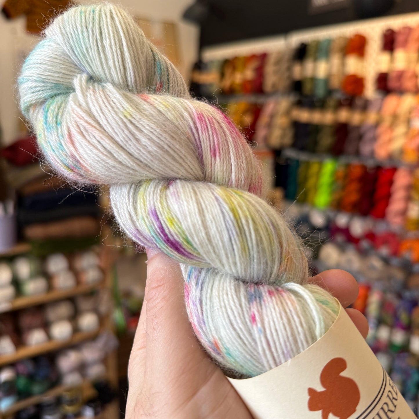 Baby Llama 4ply | Ink Splash