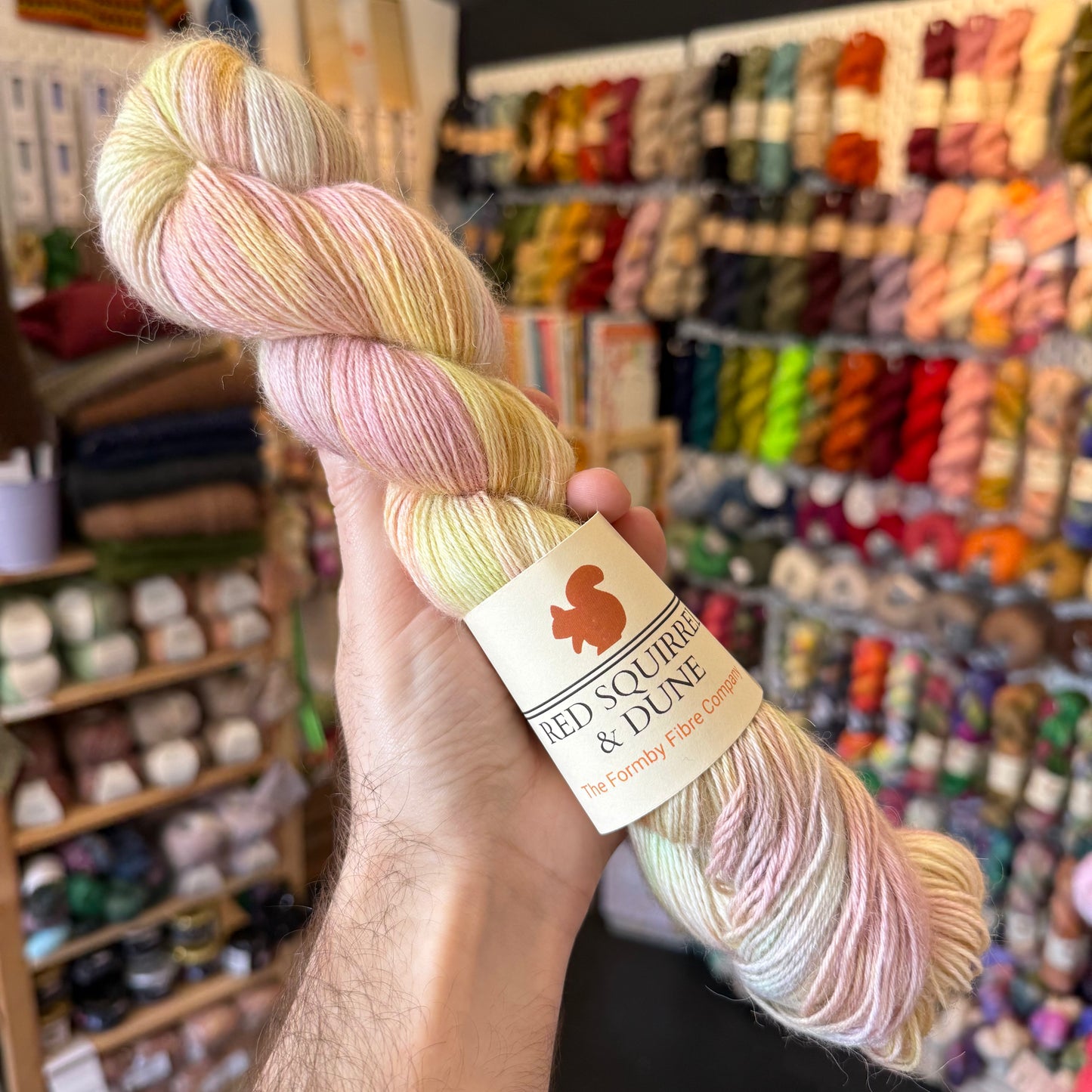 Baby Llama 4ply | Lemon Sherbet Sky