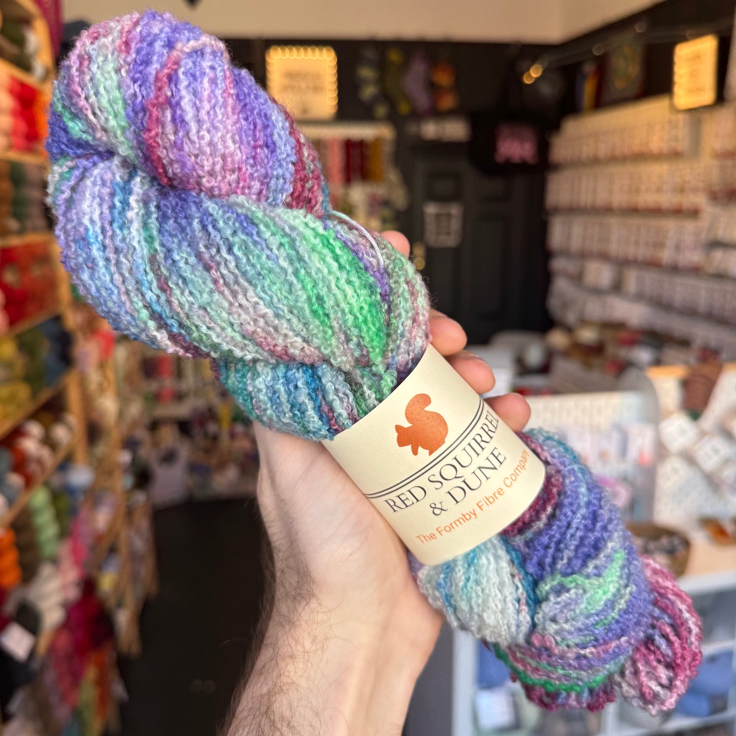 Merino Boucle DK | Painted Botanicals