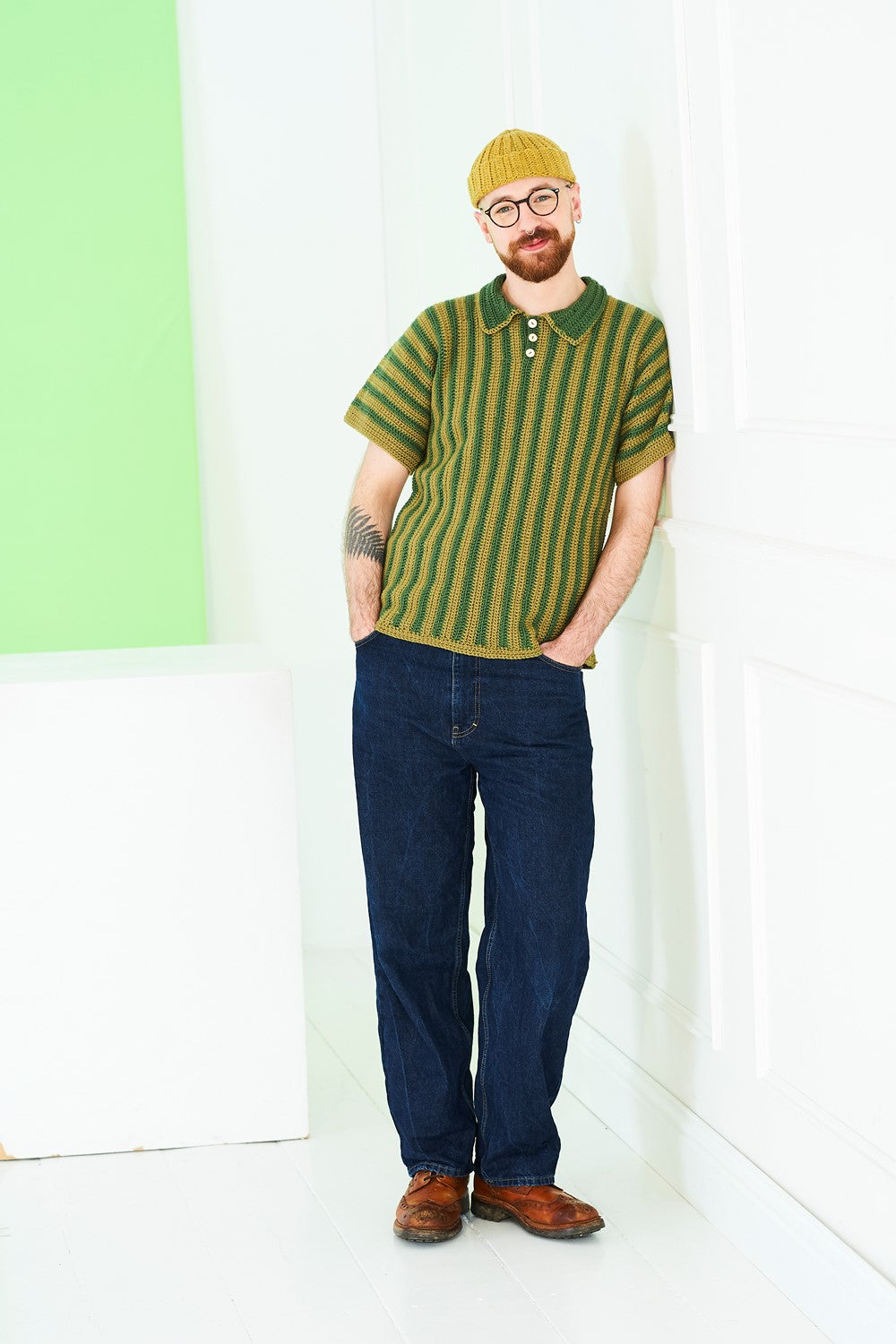 Men’s Crochet Tops pattern | Stylecraft 10227