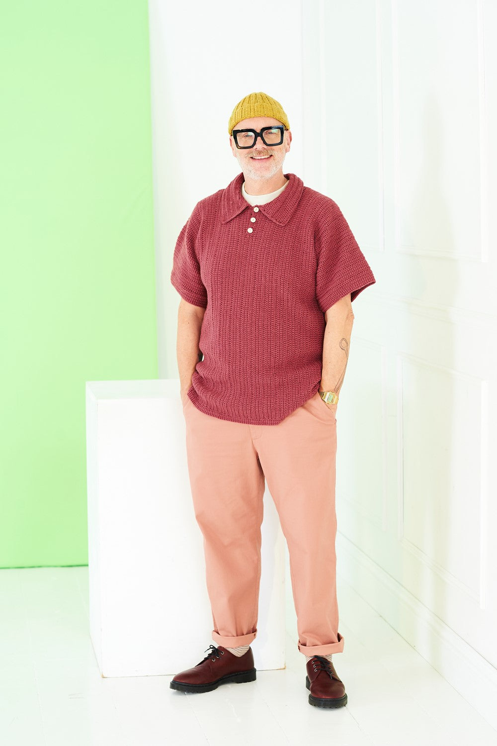 Men’s Crochet Tops pattern | Stylecraft 10227