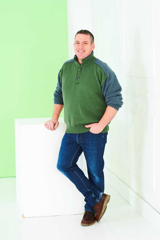 Men’s Sweater Patterns | Stylecraft 10231 PDF