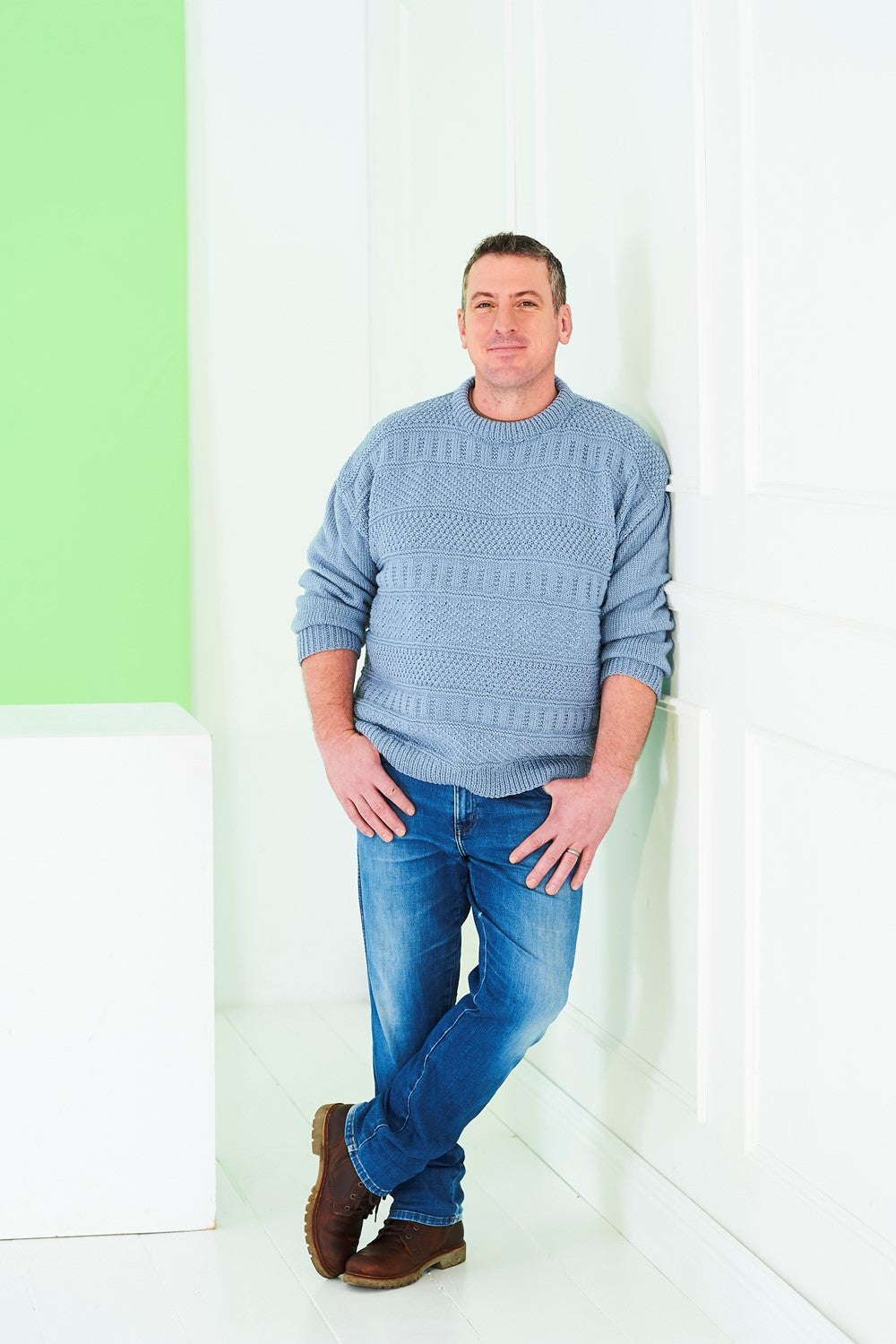 Men’s Sweater Patterns | Stylecraft 10233
