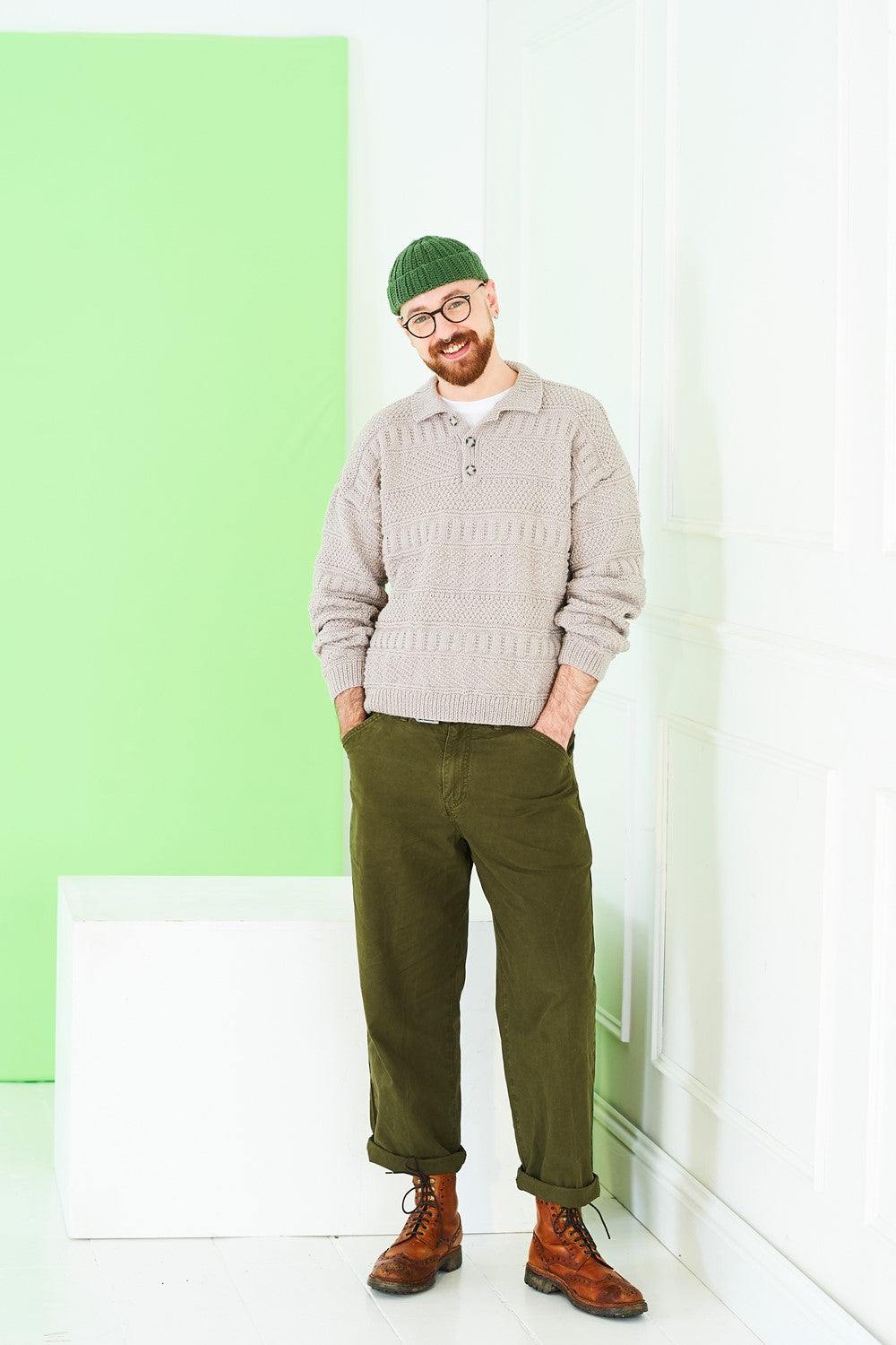 Men’s Sweater Patterns | Stylecraft 10233