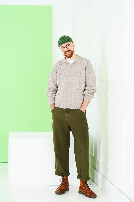 Men’s Sweater Patterns | Stylecraft 10233 PDF