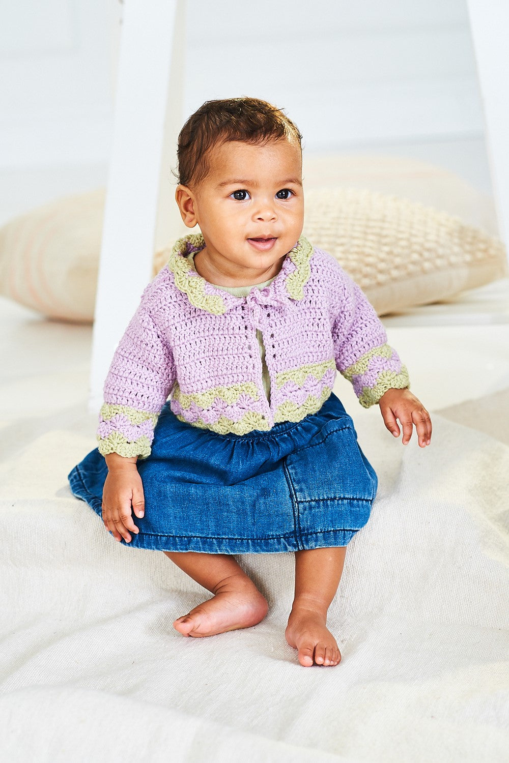 Baby Crochet Cardigan | Stylecraft 10235
