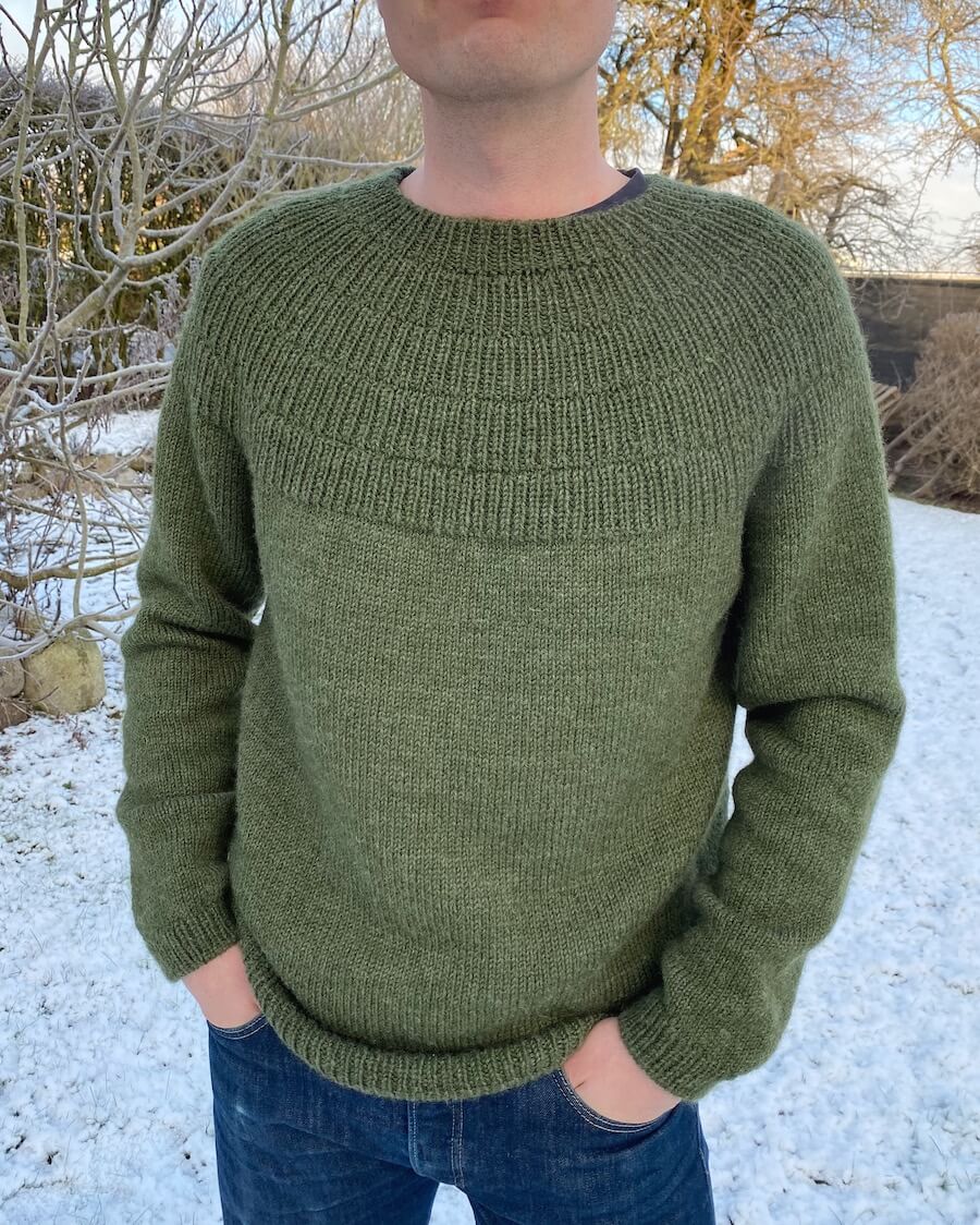 Anker’s Sweater - My Boyfriend’s size | Petite Knit patterns
