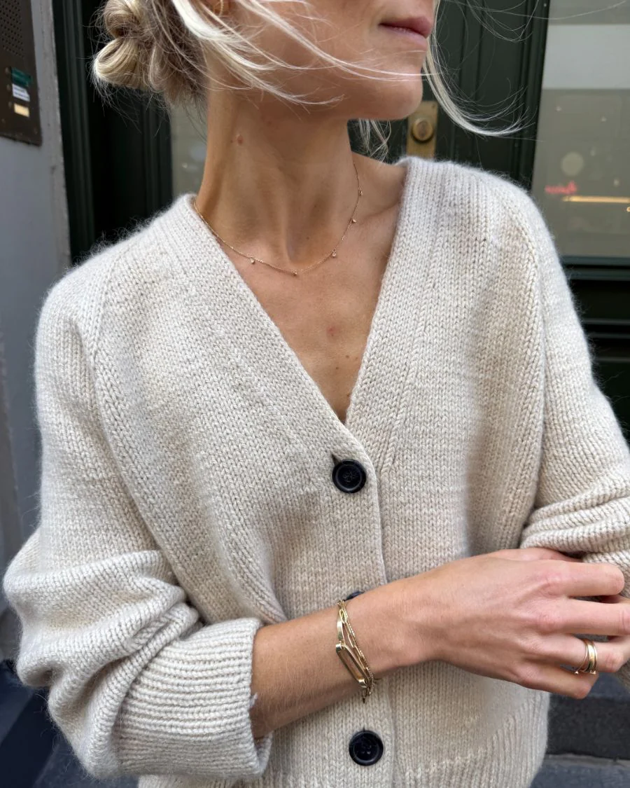 Champagne Cardigan | Petite Knit patterns