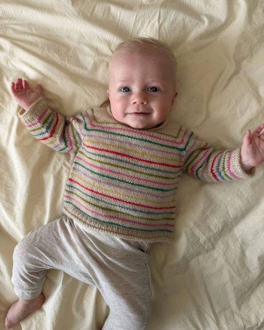 Frankie Sweater Baby | Petite Knit patterns