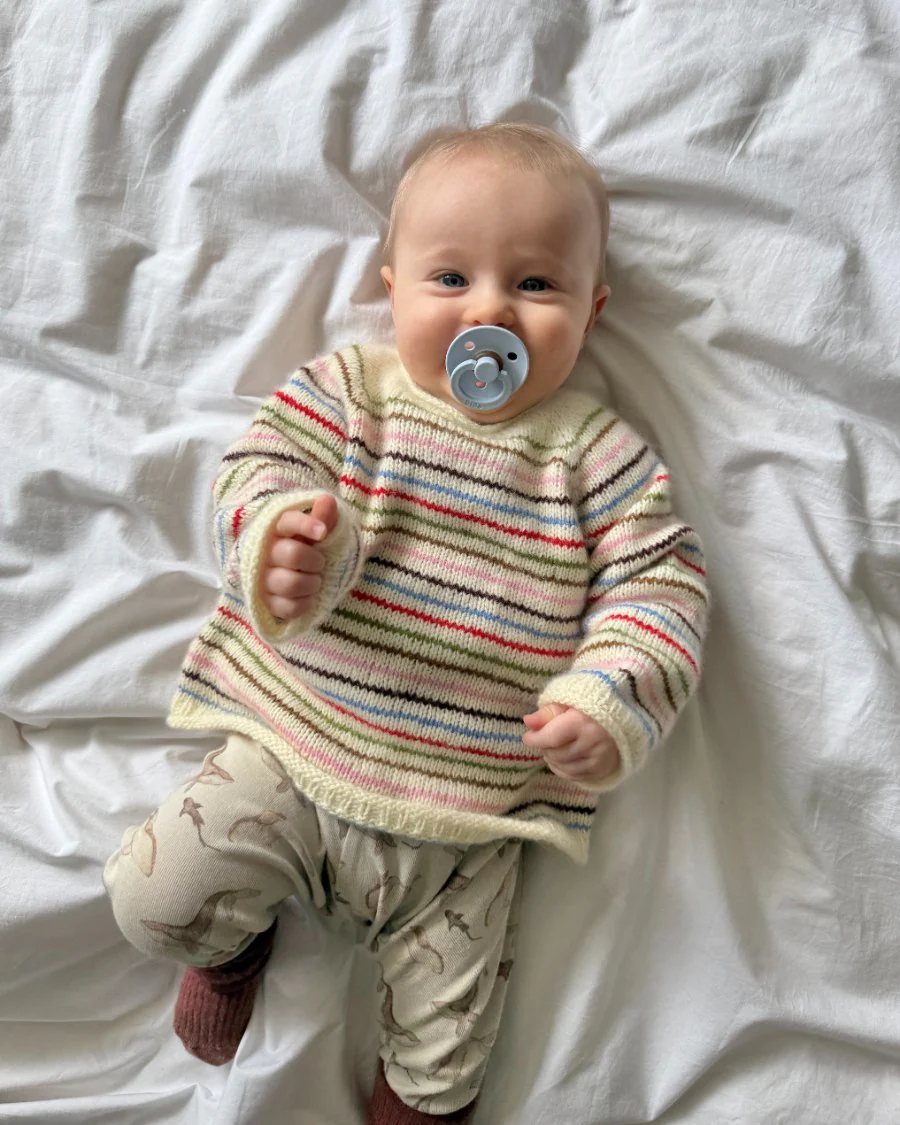Frankie Sweater Baby | Petite Knit patterns