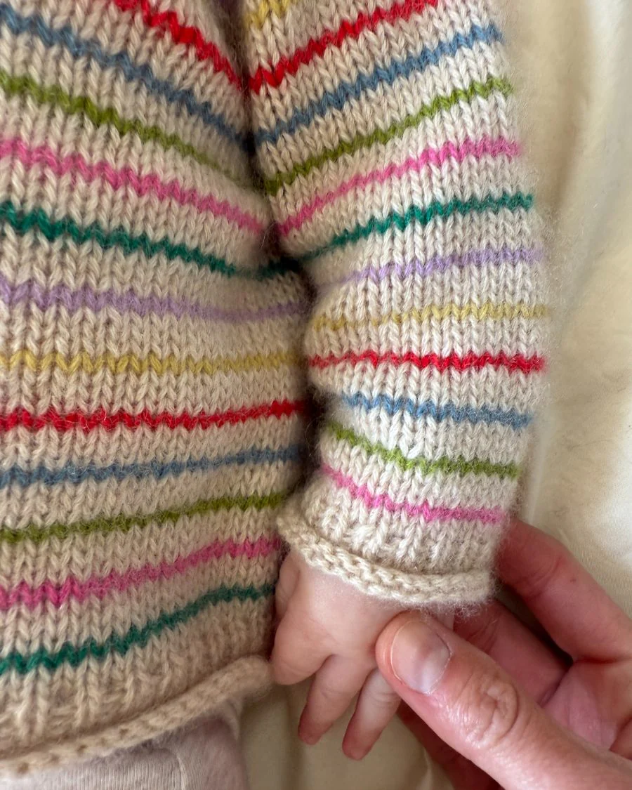 Frankie Sweater Baby | Petite Knit patterns