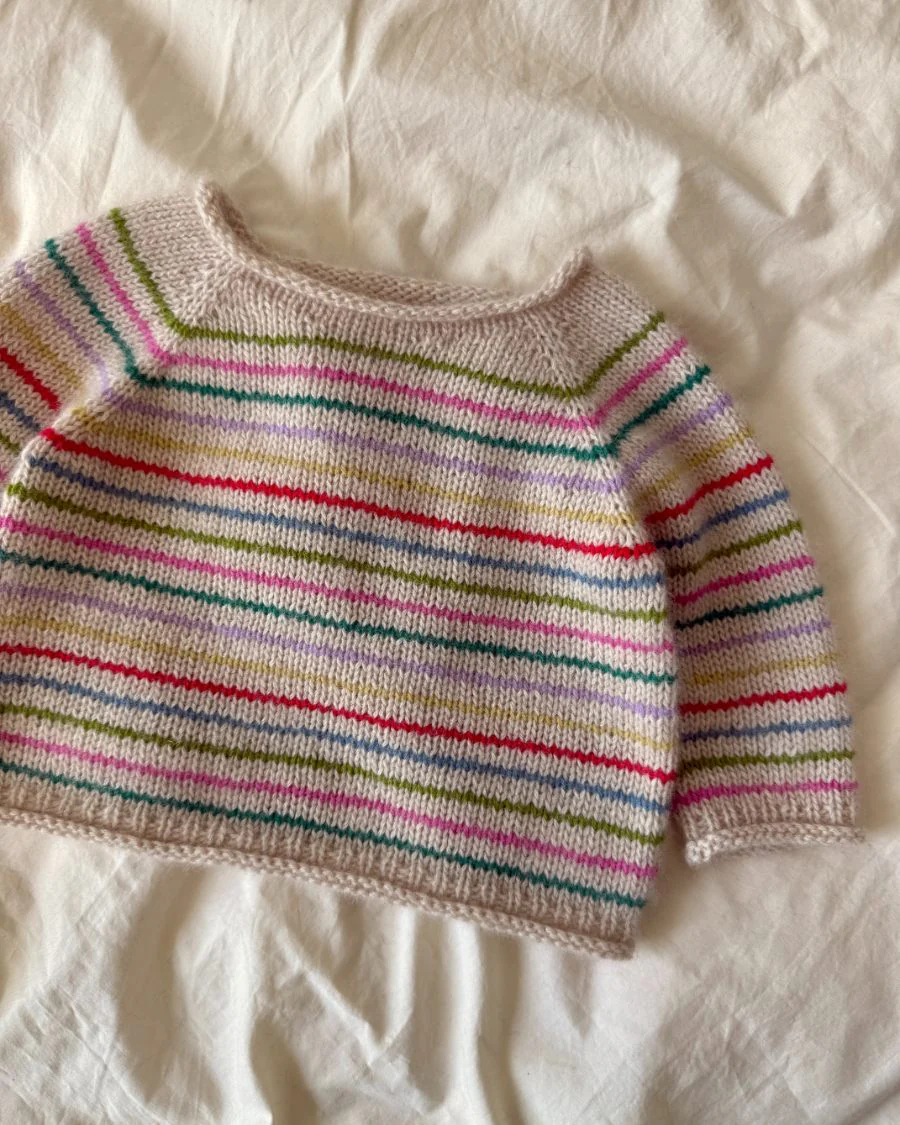Frankie Sweater Baby | Petite Knit patterns